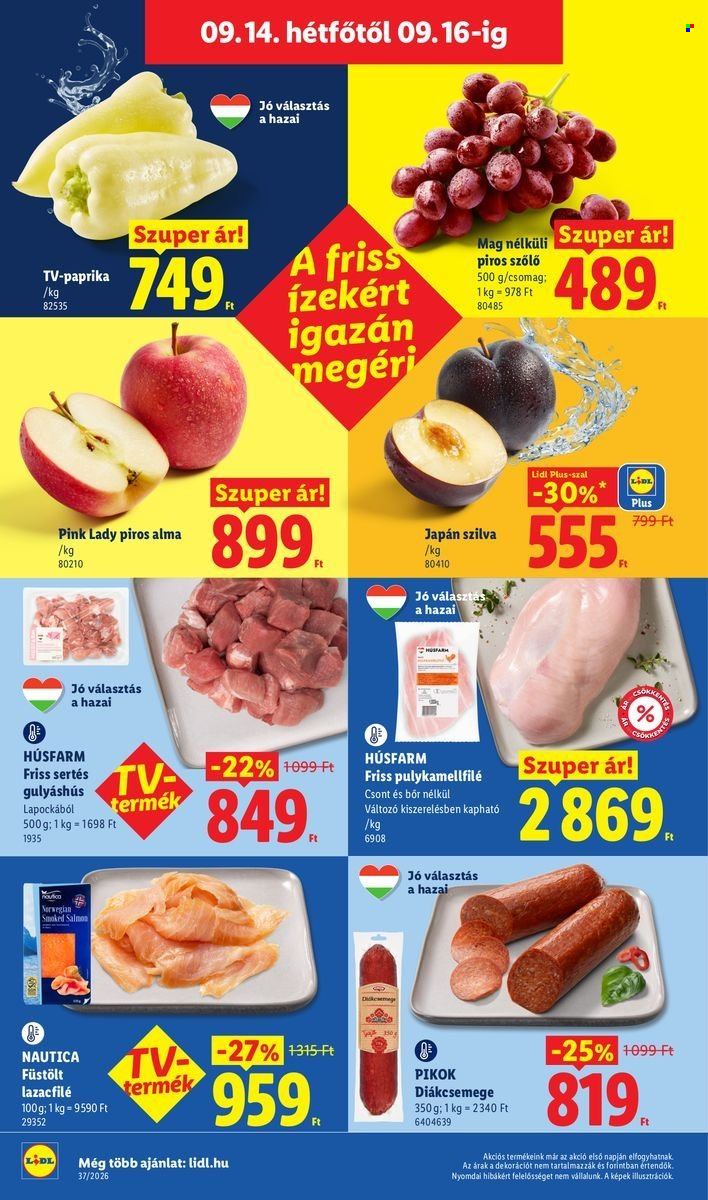 Lidl akciós újságok - 2026.09.10 - 2026.09.16. Oldal 58