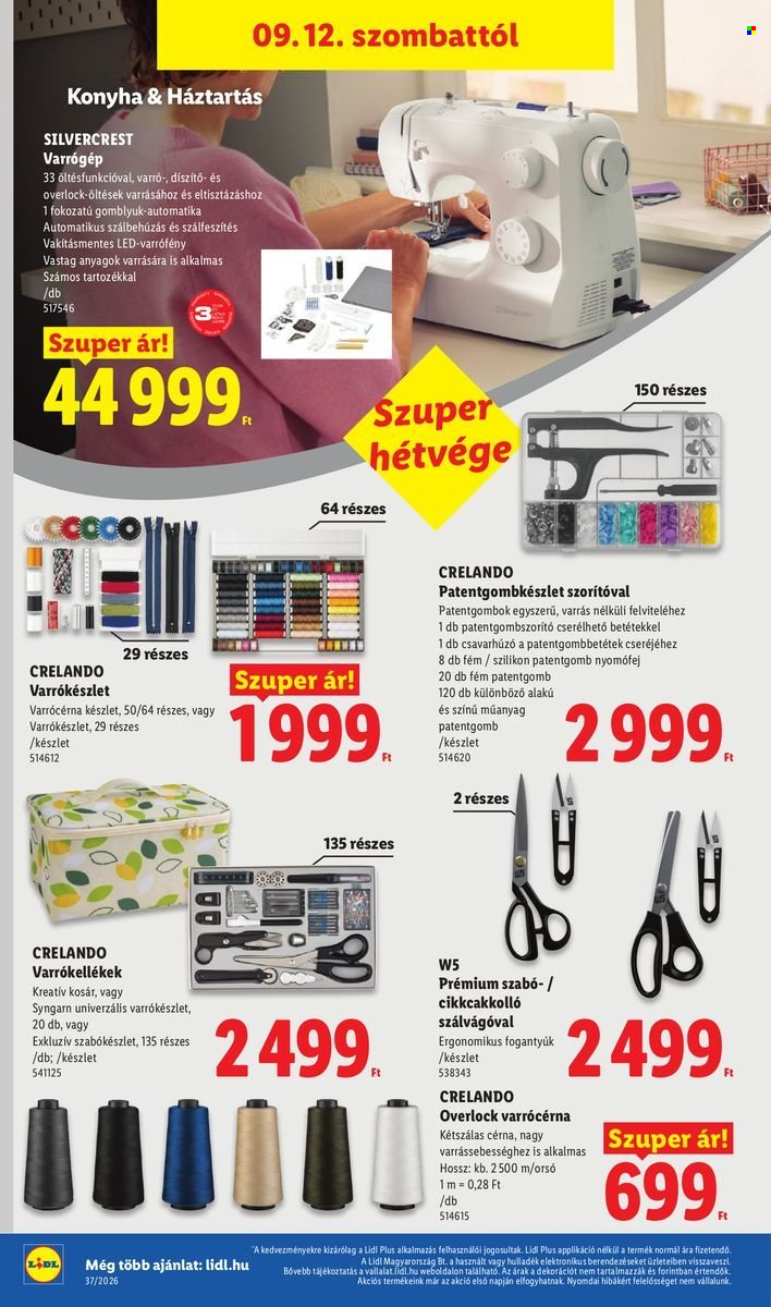 Lidl akciós újságok - 2026.09.10 - 2026.09.16. Oldal 16