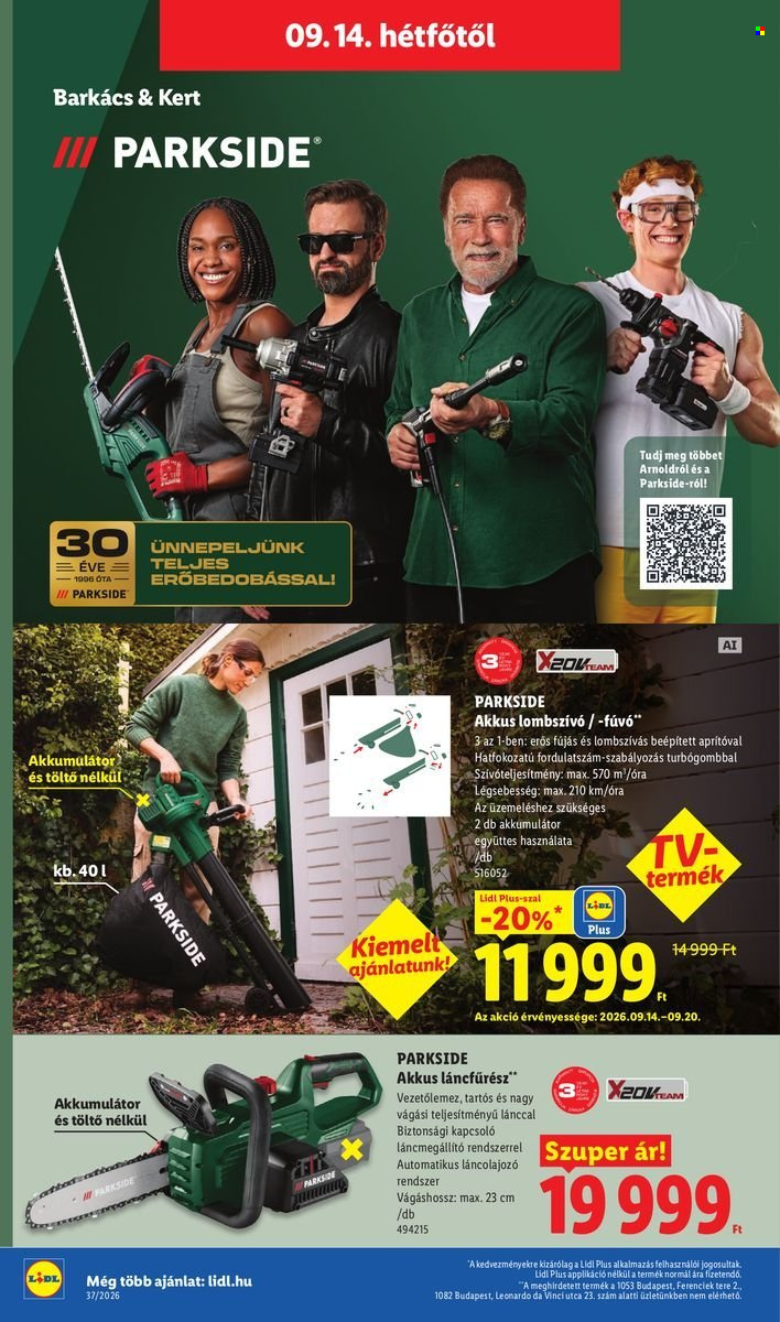 Lidl akciós újságok - 2026.09.10 - 2026.09.16. Oldal 18