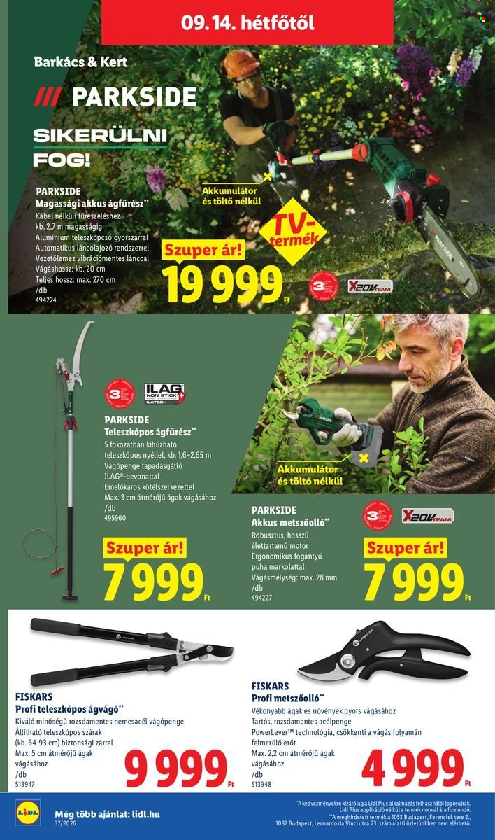 Lidl akciós újságok - 2026.09.10 - 2026.09.16. Oldal 20