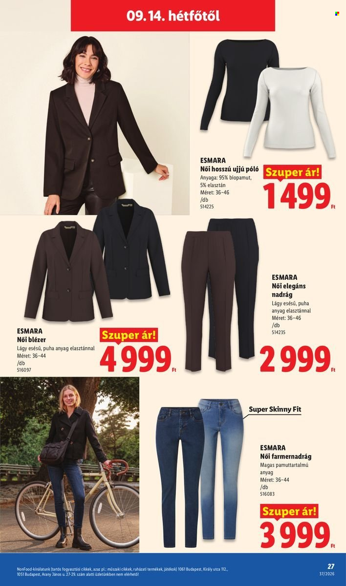 Lidl akciós újságok - 2026.09.10 - 2026.09.16. Oldal 27