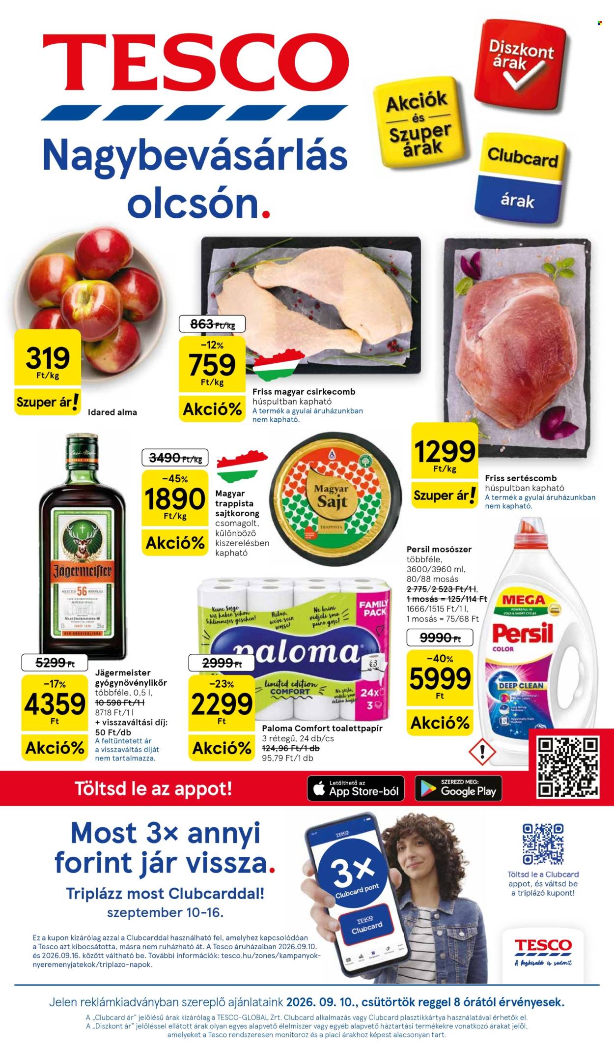 TESCO akciós újságok - 2026.09.10 - 2026.09.16. Oldal 1