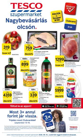 Újság TESCO - 2026.09.10 - 2026.09.16.