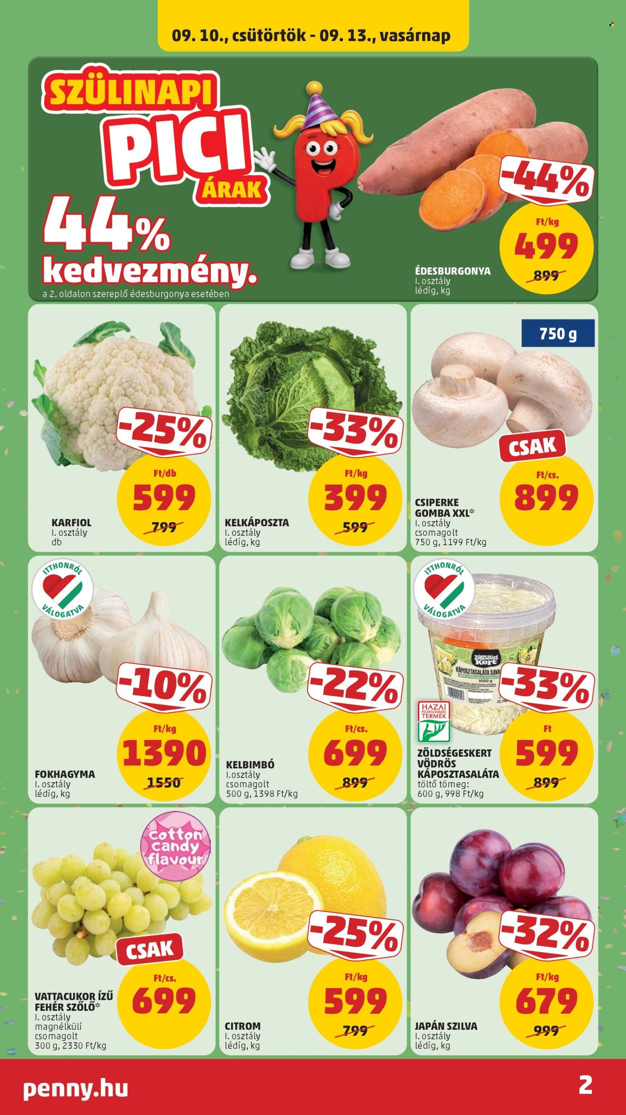 Penny Market akciós újságok - 2026.09.10 - 2026.09.16. Oldal 2