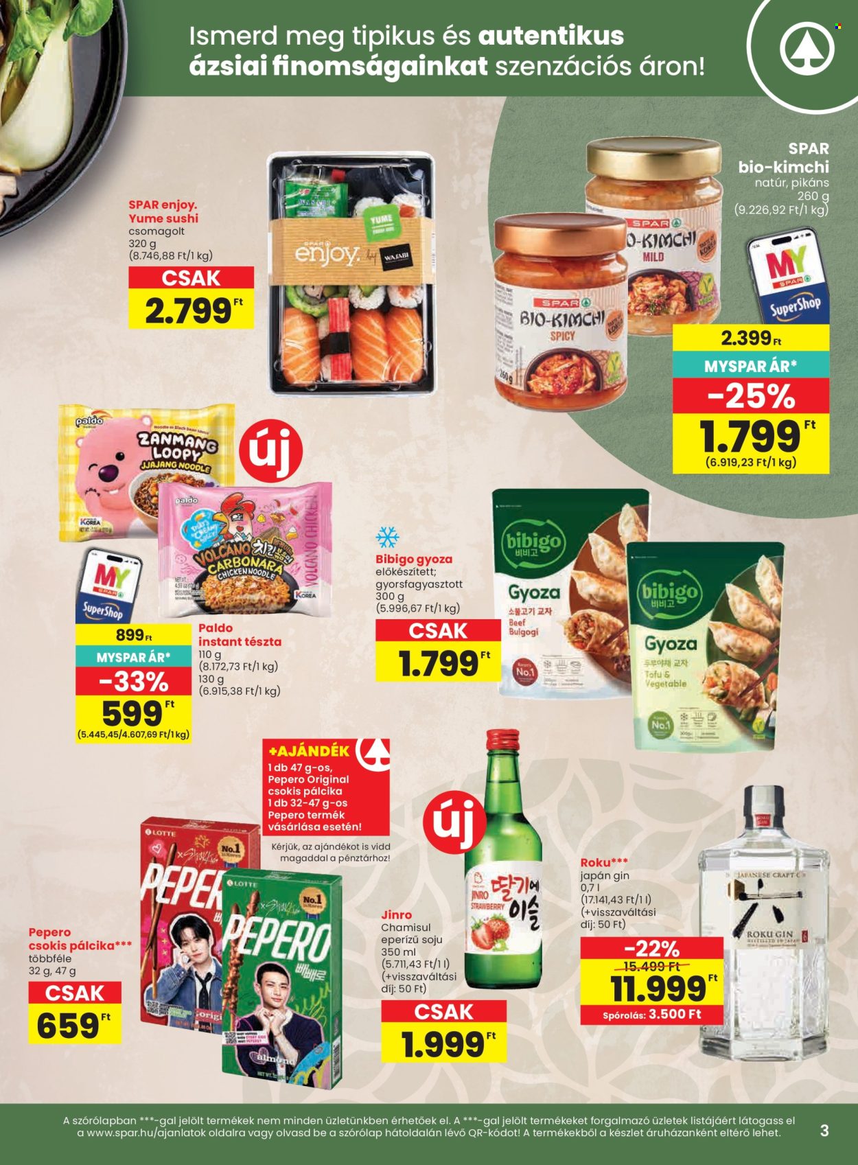 SPAR akciós újságok - 2026.09.10 - 2026.09.16. Oldal 3