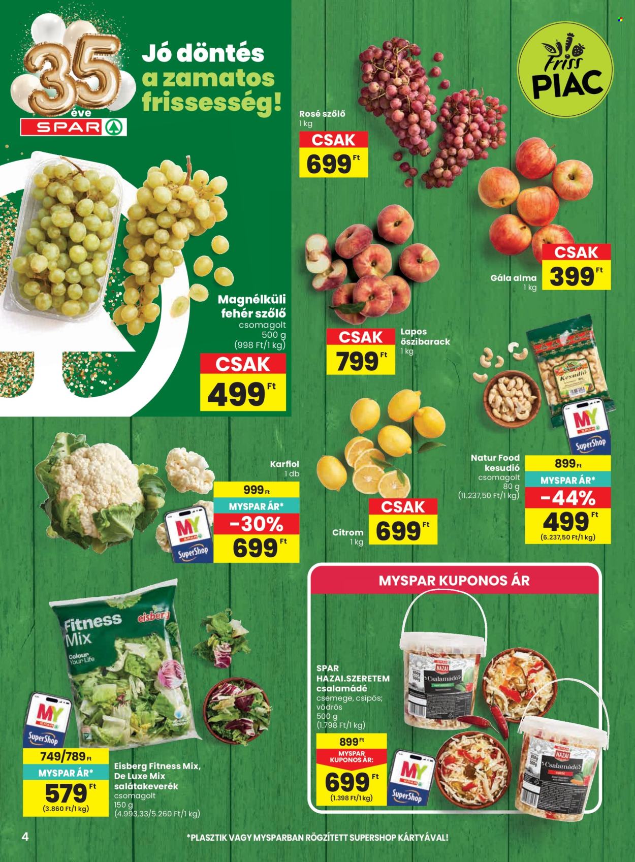 SPAR akciós újságok - 2026.09.10 - 2026.09.16. Oldal 4