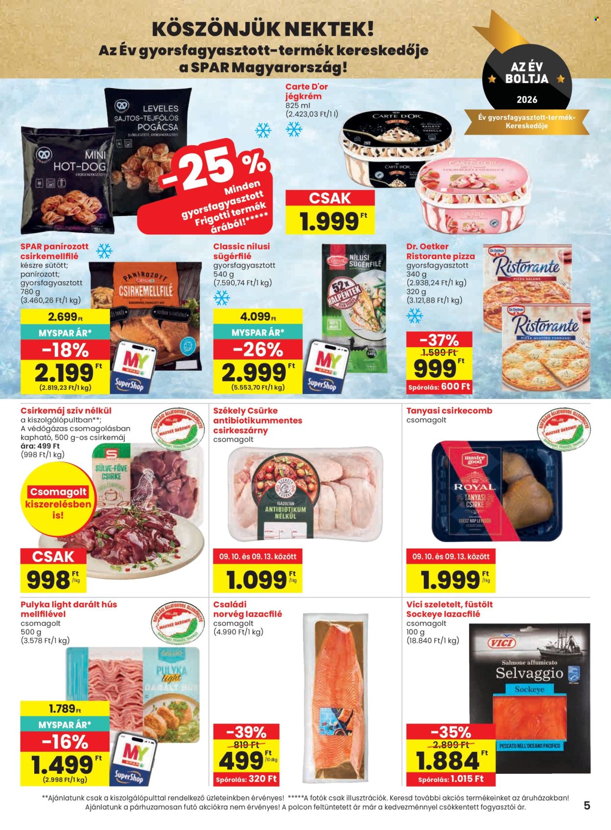 SPAR akciós újságok - 2026.09.10 - 2026.09.16. Oldal 5