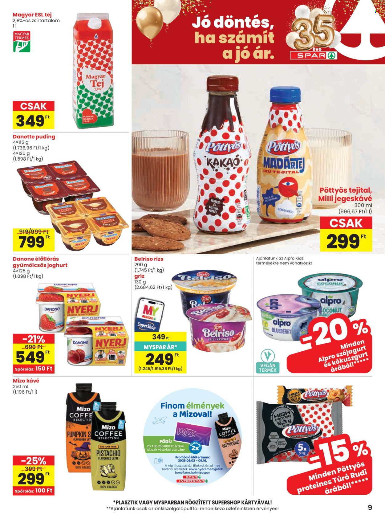 SPAR akciós újságok - 2026.09.10 - 2026.09.16. Oldal 9