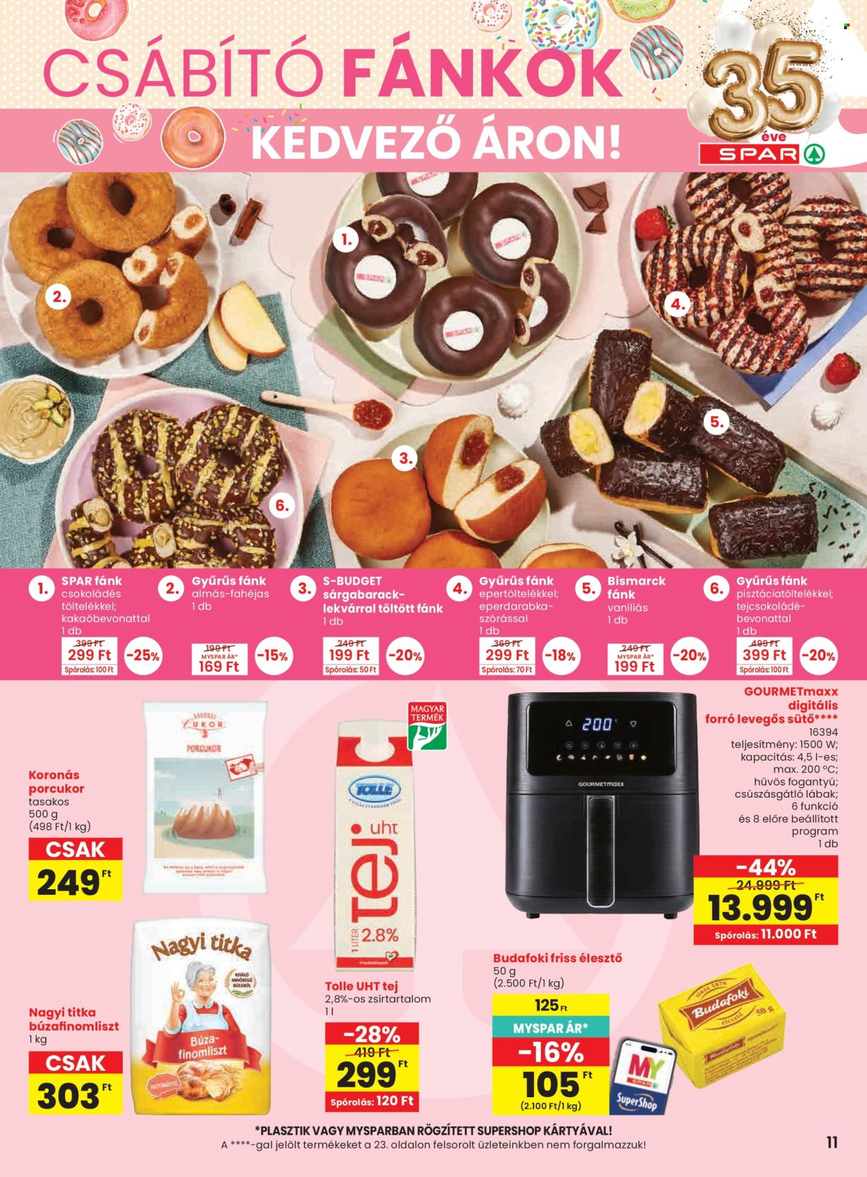 SPAR akciós újságok - 2026.09.10 - 2026.09.16. Oldal 11