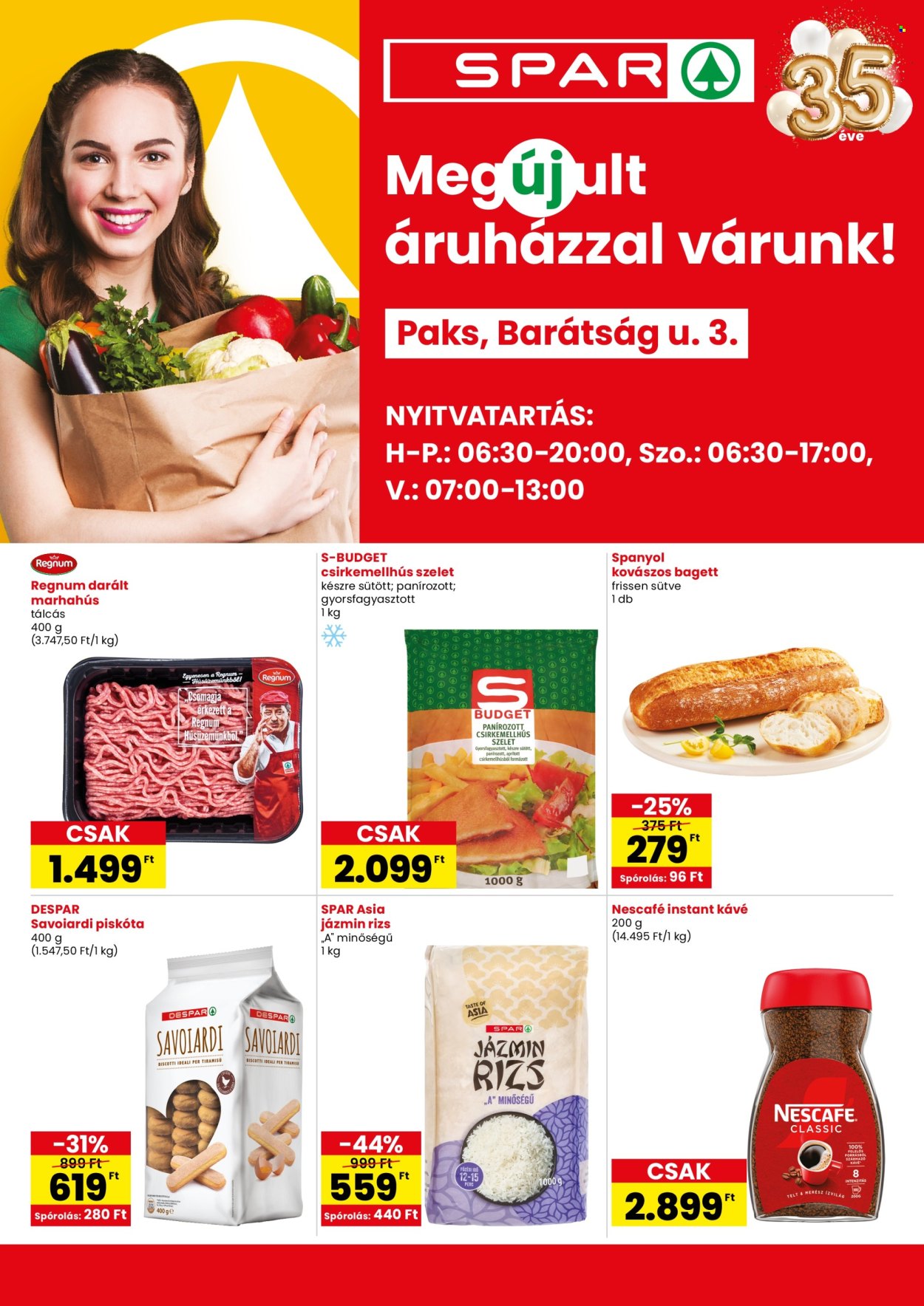 SPAR Szupermarket akciós újságok - 2026.09.10 - 2026.09.16. Oldal 1