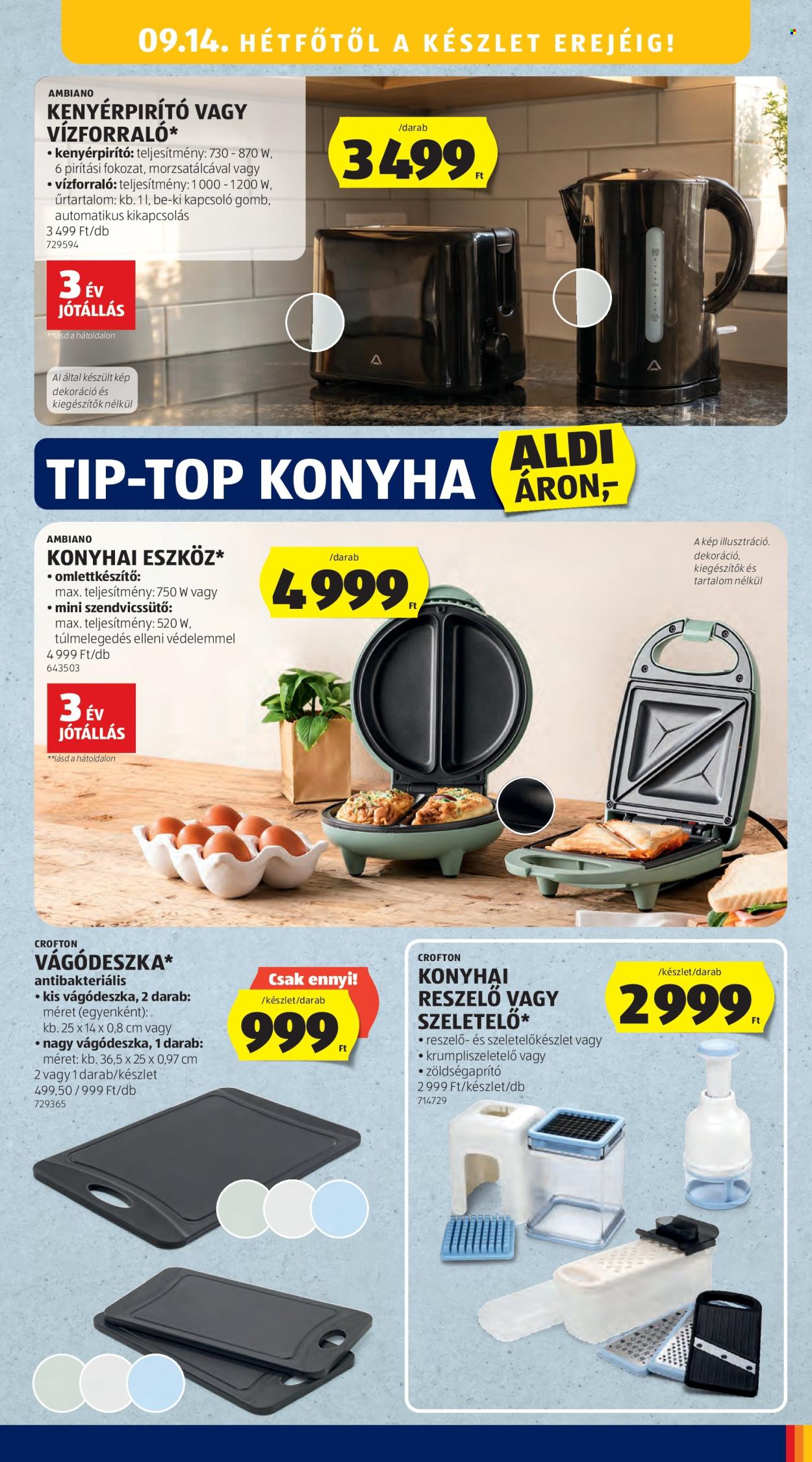 Aldi akciós újságok - 2026.09.10 - 2026.09.16. Oldal 41