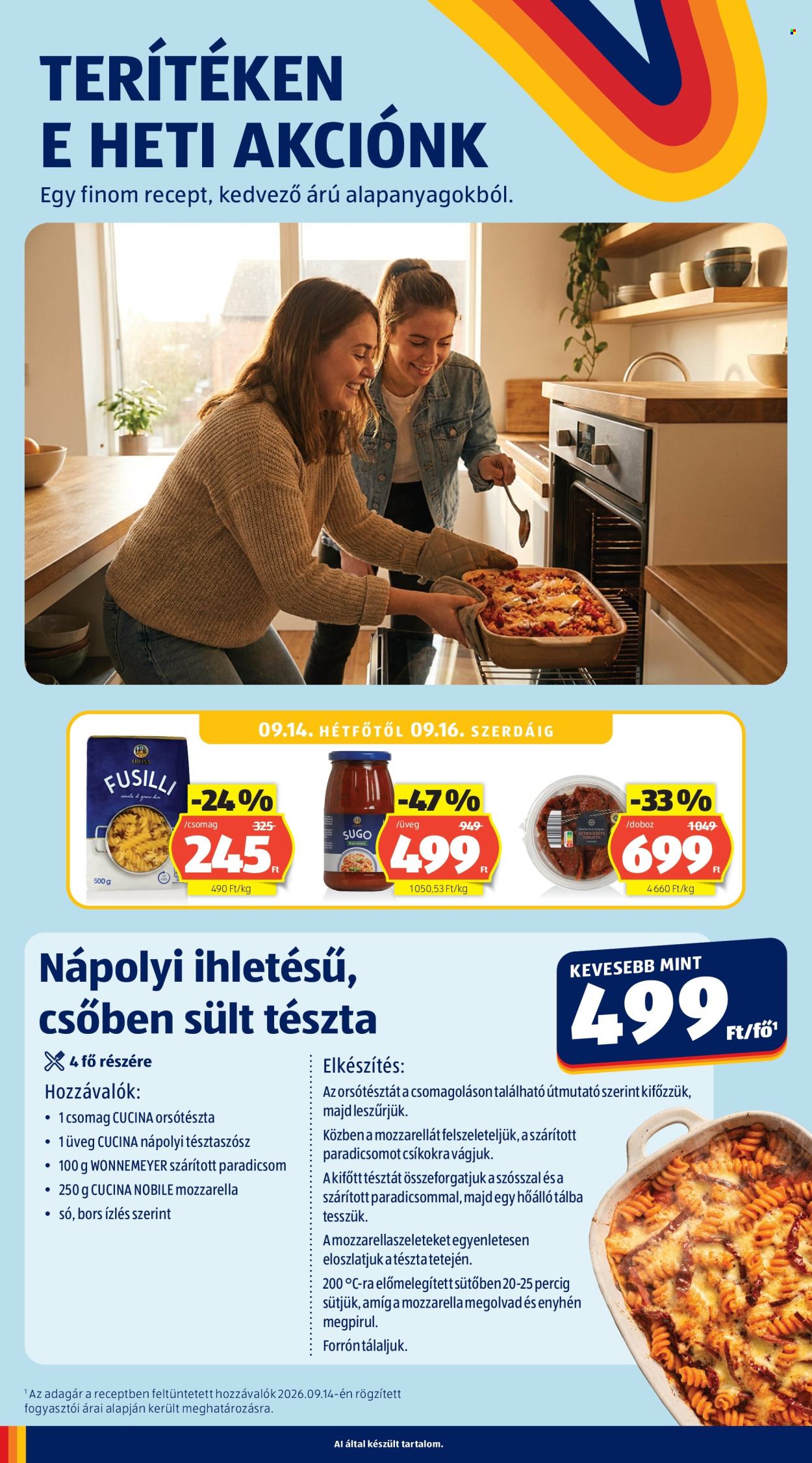 Aldi akciós újságok - 2026.09.10 - 2026.09.16. Oldal 46