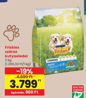 Friskies száraz kutyaeledel