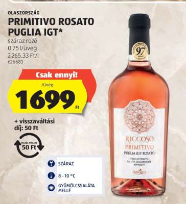 Primitivo Rosato Puglia IGT