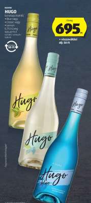 HUGO Bor Alapú Koktél