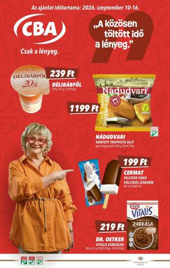 Újság CBA - 2026.09.10 - 2026.09.16.
