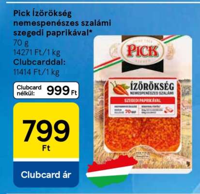Pick Ízörökség nemespenészes szalámi szegedi paprikával