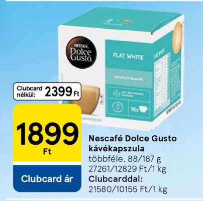 NESCAFE Dolce Gusto kávékapszula