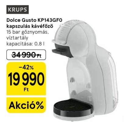 Dolce Gusto KP143GF0 kapszulás kávéfőző
