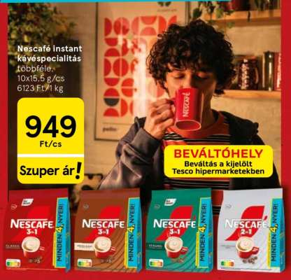 Nescafé instant kávéspecialitás