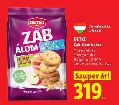 DETKI Zab-álom keksz*