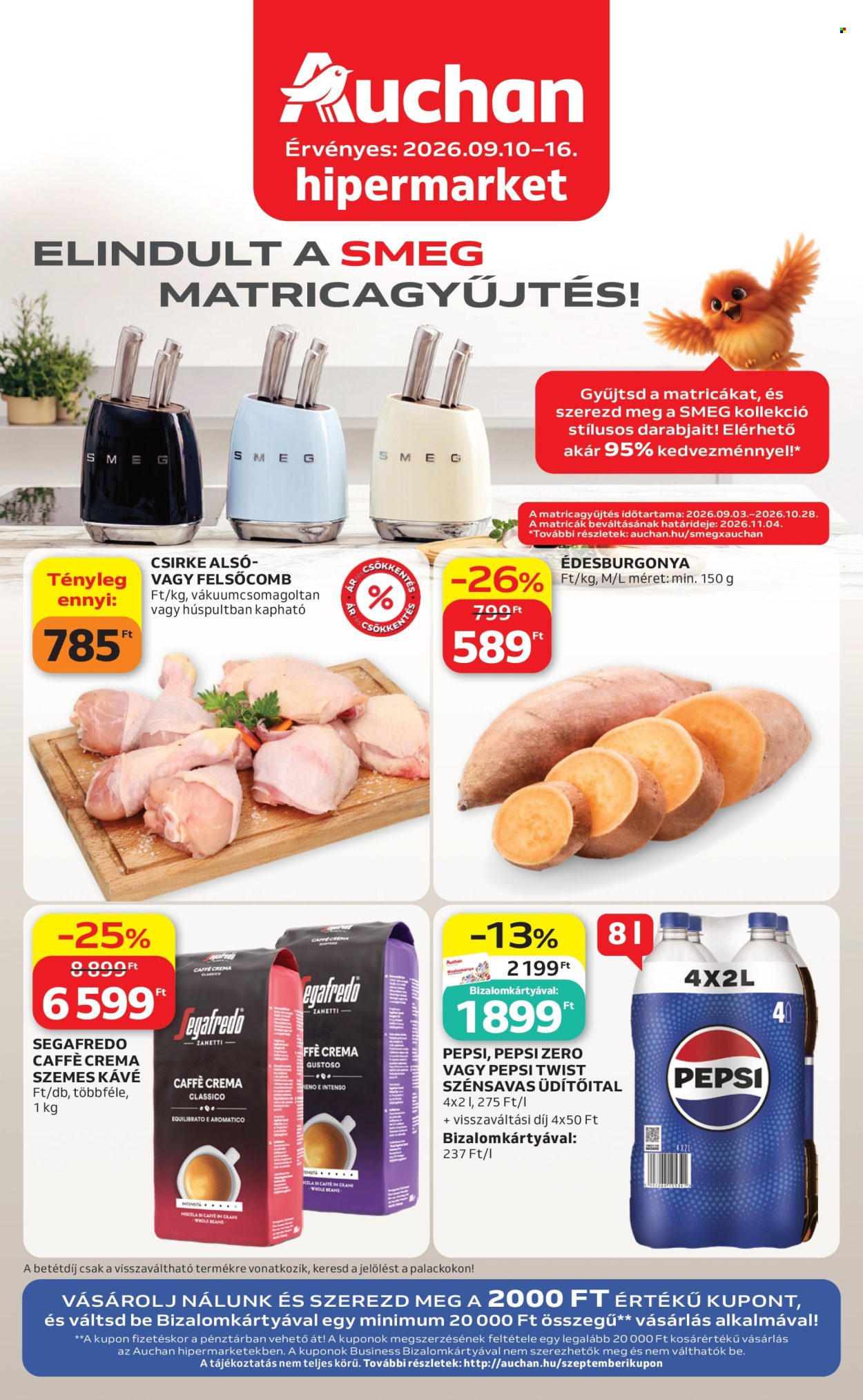 Auchan akciós újságok - 2026.09.10 - 2026.09.16. Oldal 1