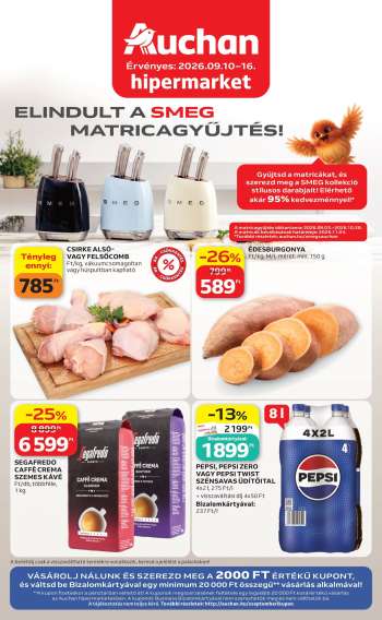 thumbnail - Akciós újság Auchan - Heti Hipermarket ajánlataink