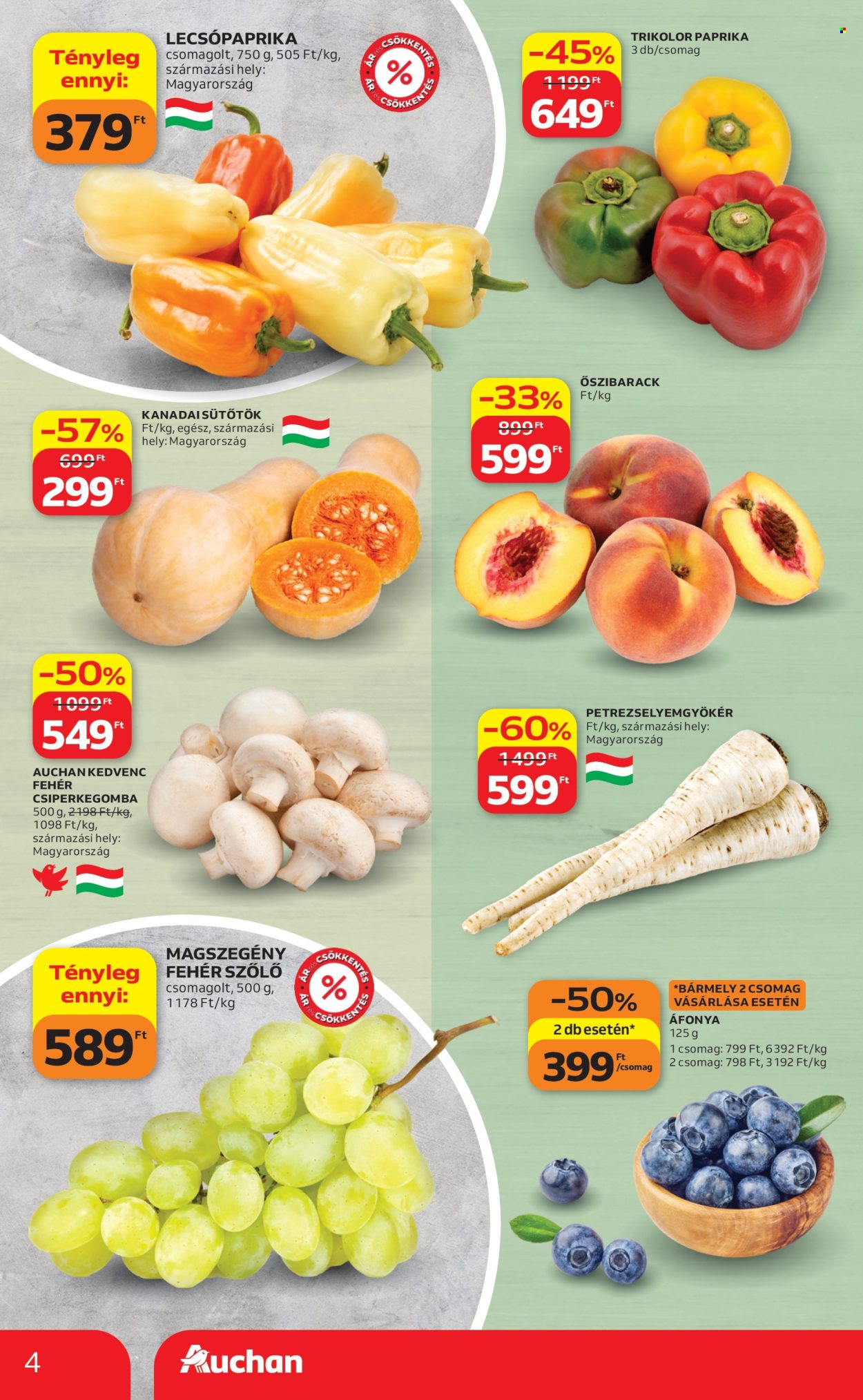 Auchan akciós újságok - 2026.09.10 - 2026.09.16. Oldal 4