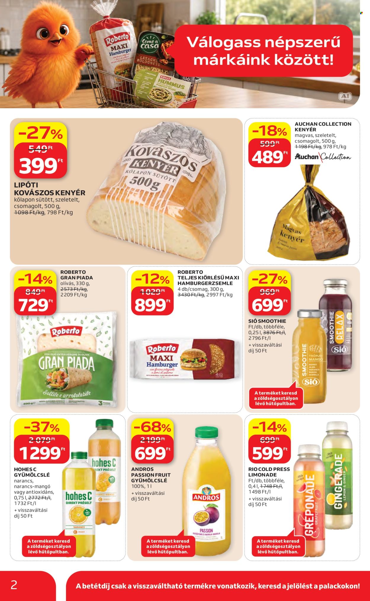 Auchan akciós újságok - 2026.09.10 - 2026.09.23. Oldal 2