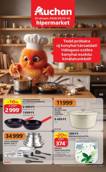 Újság Auchan - 2026.09.10 - 2026.09.16.