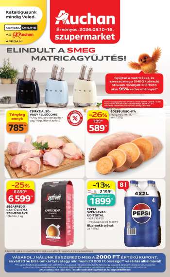 Újság Auchan - 2026.09.10 - 2026.09.16.