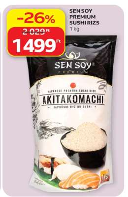 SEN SOY PRÉMIUM SUSHI RIZS