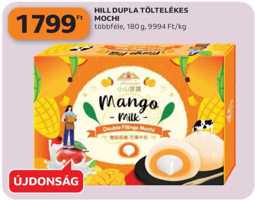 HILL DUPLA TÖLTELÉKES MOCHI
