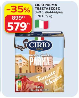 CIRIO PARMA TÉSZTASZÓSZ