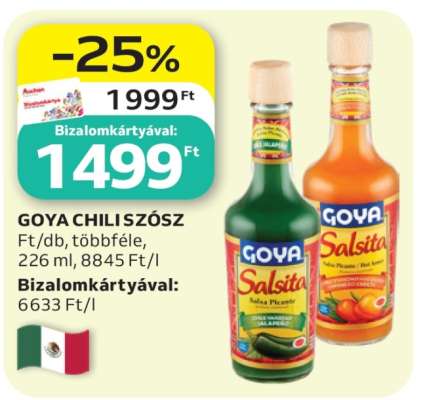 GOYA CHILI SZÓSZ