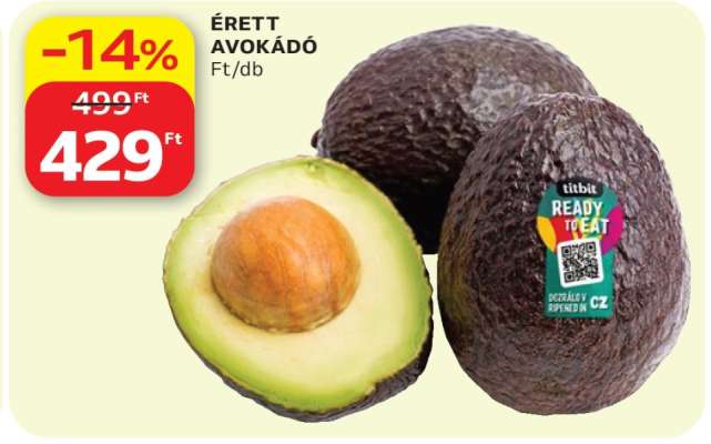 Érett avokádó