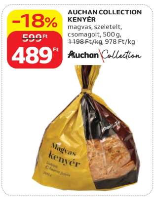 AUCHAN COLLECTION KENYÉR