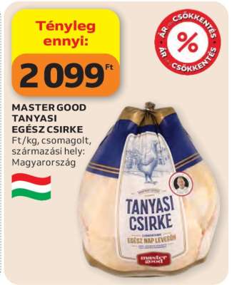 MASTER GOOD TANYASI EGÉSZ CSIRKE