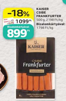 Kaiser csibe Frankfurter
