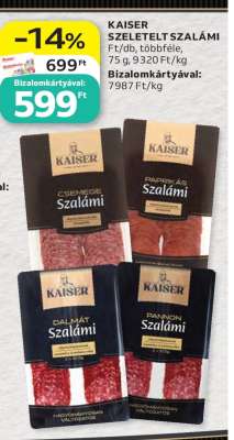 KAISER SZELETELT SZALÁMI