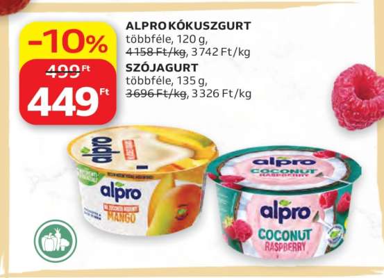 Alpro kókuszgurt