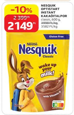 Nesquik Optistart Instant Kakaóitalpor