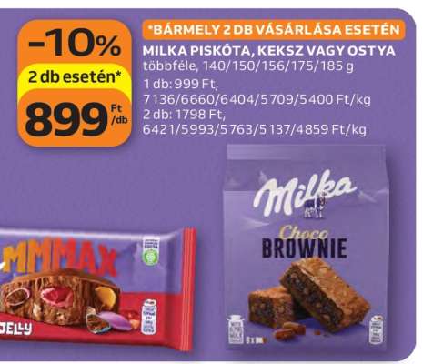 MILKA PISKÓTA, KEKSZ VAGY OSTYA