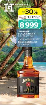 JIM BEAM BLACK WHISKY