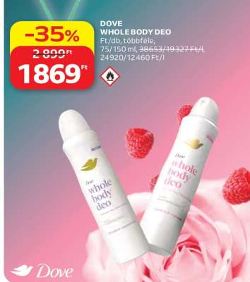 DOVE WHOLE BODY DEO
