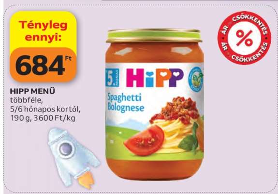 HIPP MENÜ
