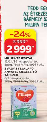 Milupa tejes ital