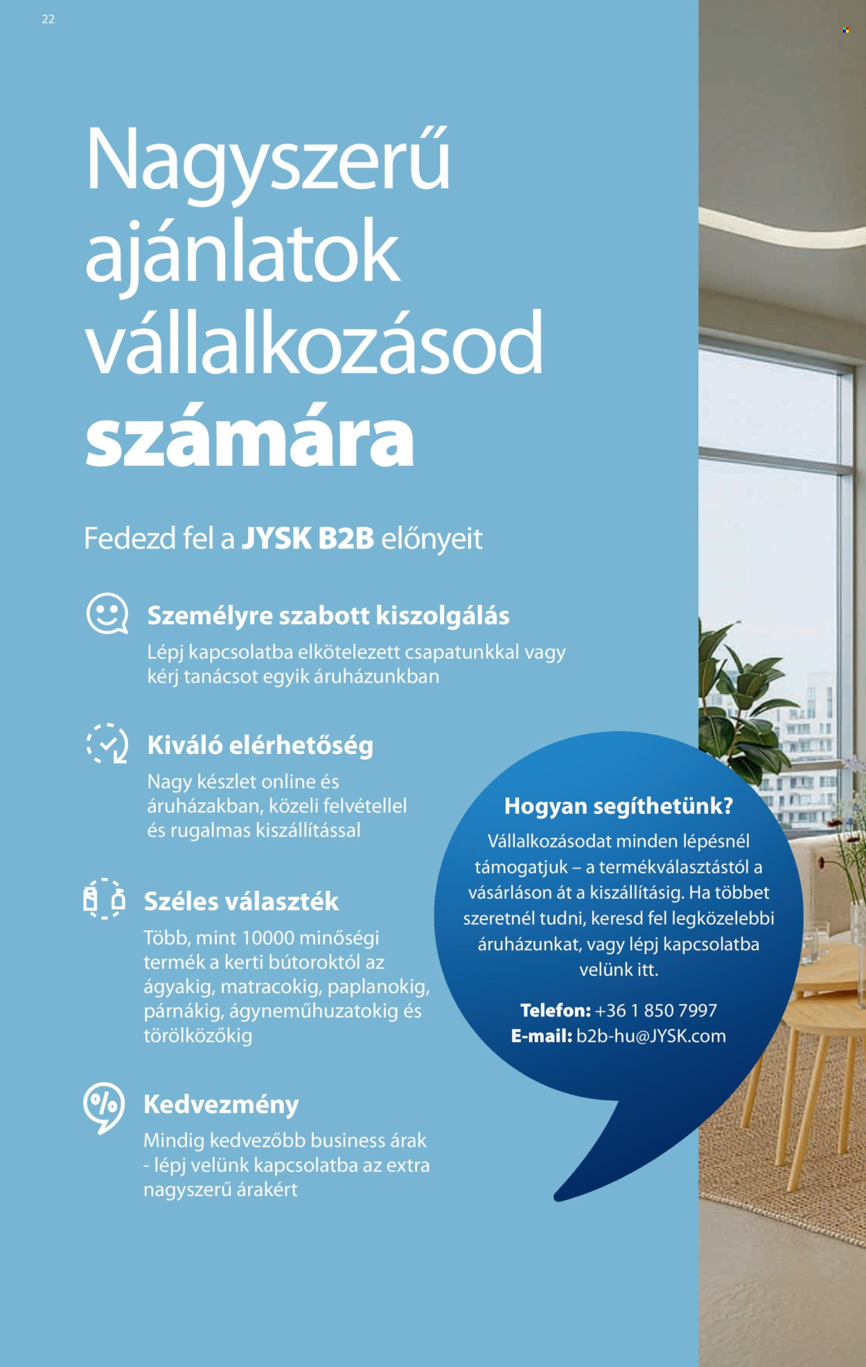 JYSK akciós újságok - 2026.09.09 - 2026.10.13. Oldal 23