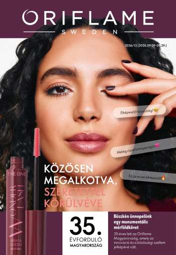 Újság Oriflame - 2026.09.09 - 2026.09.29.