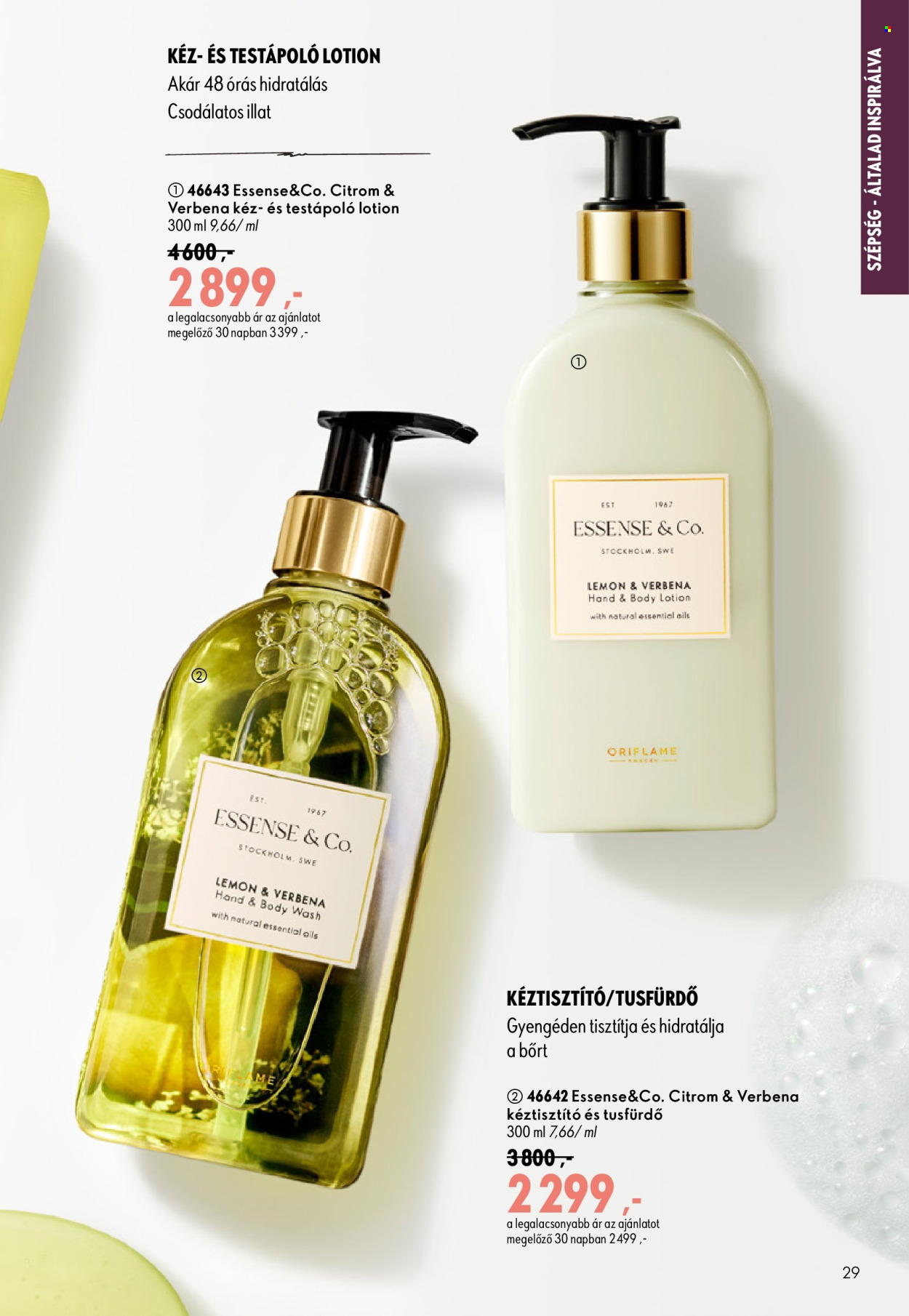 Oriflame akciós újságok - 2026.09.09 - 2026.09.29. Oldal 29